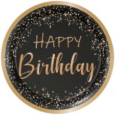 Fiesta Happy Birthday Gold