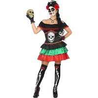 Disfraz de Catrina mejicana para adulta