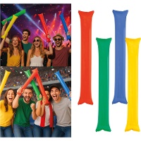 Bastoms de plástico hinchables surtidos - 2 unidades