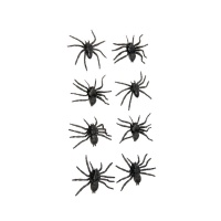Araña de 6 cm - 8 unidades