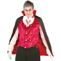 Capa de 90 cm de vampiro corta