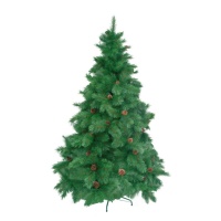 Árbol de Navidad de 1,50 m Alpino con piñas