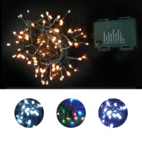 Guirnalda de luces de 3,60 m a pilas - 48 leds
