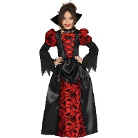 Disfraz de emperatriz vampiro para niña