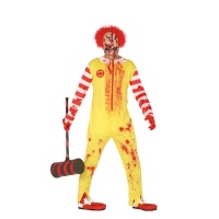Disfraz de payaso McKiller para hombre