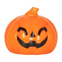 Calabaza pequeña con luz de 10 cm