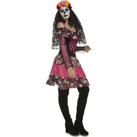 Disfraz de Día de los muertos para mujer