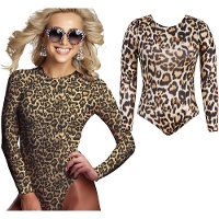 Body de leopardo para mujer