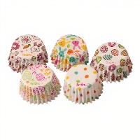 Cápsulas para bombón de conejos y huevos - Decora - 100 unidades