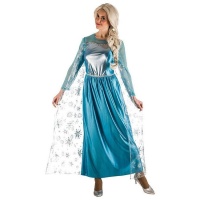 Disfraz de princesa del hielo para mujer