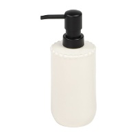 Dispensador de jabón Verona blanco de 18,3 cm