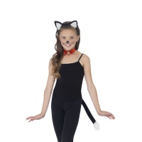 Conjunto de gatita infantil - 3 piezas
