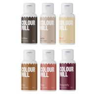 Colorante en gel base de aceite Outback de 20 ml - Colour Mill - 6 unidades