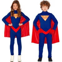 Disfraz de superhéroe infantil con capa