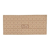 Alfombra cocina de 90 x 40 cm Healthy food