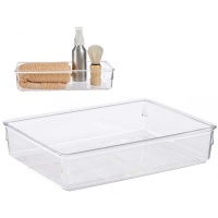Organizador de baño de 24 x 15,8 x 5,5 cm