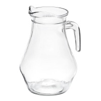 Jarra de 1,8 L transparente con asa
