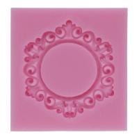 Molde de silicona de Marco 1 de 5,5 x 6 cm - Artis decor