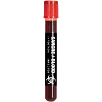 Tubo de sangre falsa infectada de 15 ml