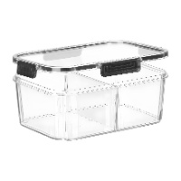 Tupper de 3,3 L divisorio hermético - 1 unidad