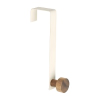 Perchero puerta 1 colgador crema de acacia
