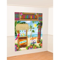 Mural decorativo Hawaiano