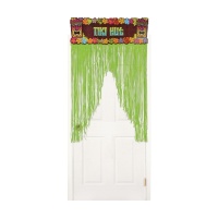 Cartel con cortina de Tiki Hut Hawaiana - 96,5 x 137 cm