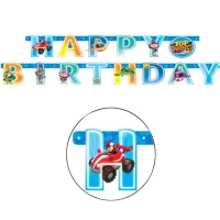 Guirnalda feliz cumpleaños de Top Wing - 1,80 m