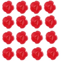 Obleas de flores de 3 cm - Dekora - 100 unidades