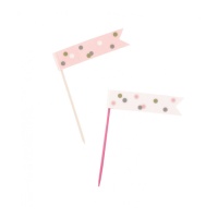Picks de Pink Chic - 6 unidades