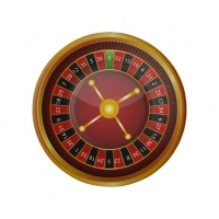 Platos de Casino de 18 cm - 8 unidades