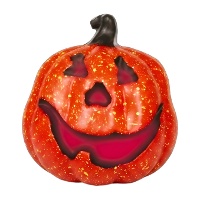 Calabaza con luz de 15 cm