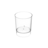 Vasos de 33 ml de plástico transparente chupito - 10 unidades