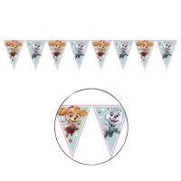 Banderín de la Patrulla Canina Skye y Everest - 2,30 m