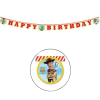 Guirnalda de felicidades de Toy Story 4 - 2,00 m