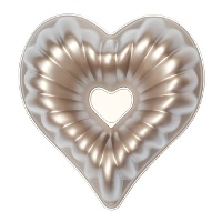 Molde corazón de 16 x 16 x 6 cm Beatrice mini - Decora