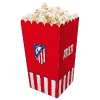 Caja de Atlético de Madrid roja con escudo - 3 unidades