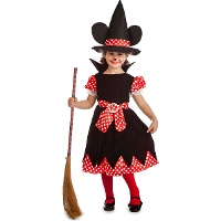 Disfraz de bruja ratoncita para niña