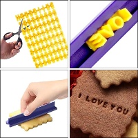Kit de marcadores para galletas alfanuméricos