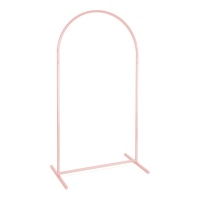Estructura de 1,50 x 0,80 m rosa empolvado