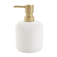 Dispensador de jabón estilo piedra de 15,5 cm