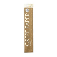 Papel pinocho de 2,50 x 0,50 m dorado - 1 unidad