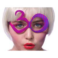Gafas de número 30 de colores