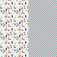 Papel de regalo de Navidad de 2 x 0,70 m - 2 unidades