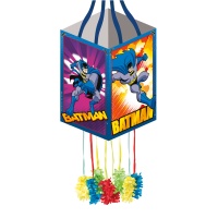 Piñata cuadrada de Batman - 34 x 20 cm