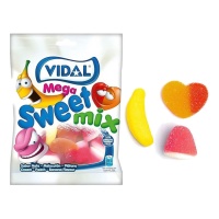 Bolsa surtida de gominolas con azúcar y pica pica - Vidal - 90 gr