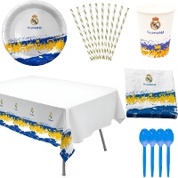 Pack para fiesta del Real Madrid - 8 personas