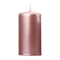 Vela metalizada de 6 x 12 cm - 6 unidades