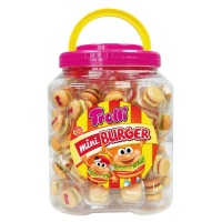 Hamburguesas mini - envase individual - Trolli - 90 unidades