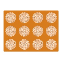 Tapete para encaje de azúcar de mariposas - Dekora - 30 x 40 cm
